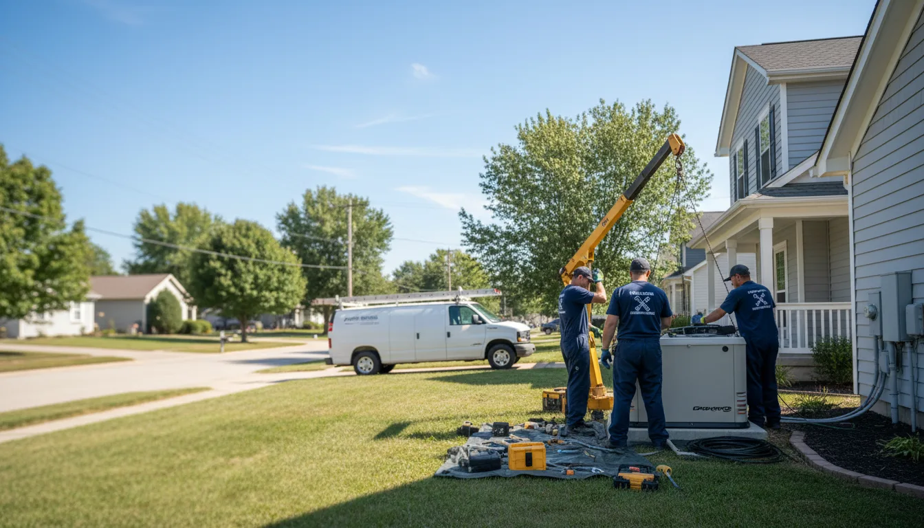 Generator Installation in Casstown, OH near me
